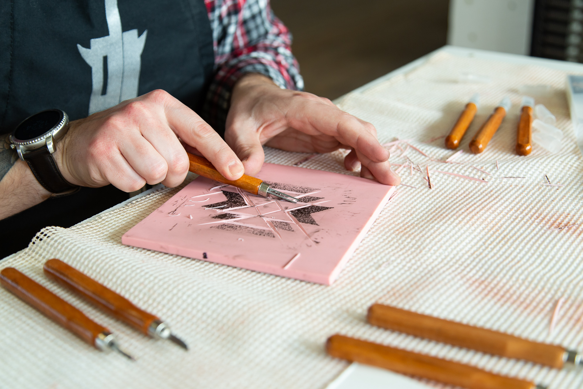 What Are Relief Prints Generally Made From